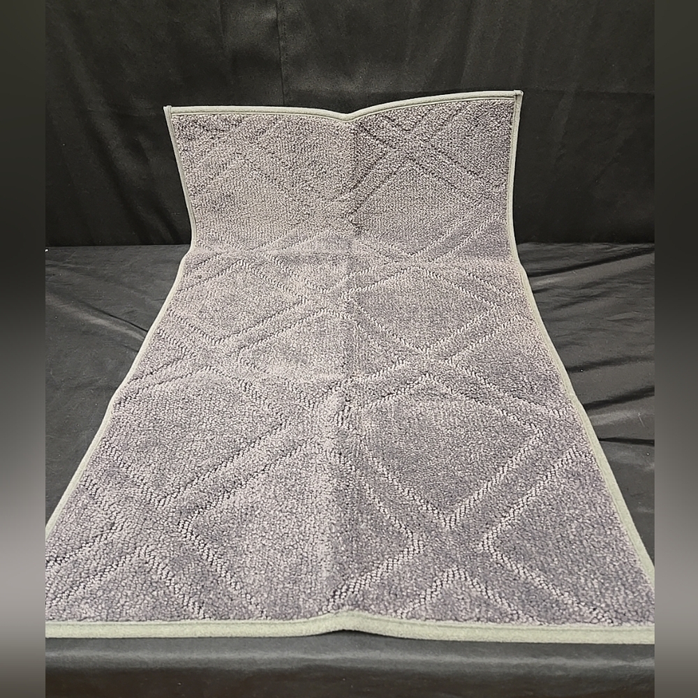 20" x 31.5" Gray Dirt Trapper Inside Non Slip Absorbent Rug